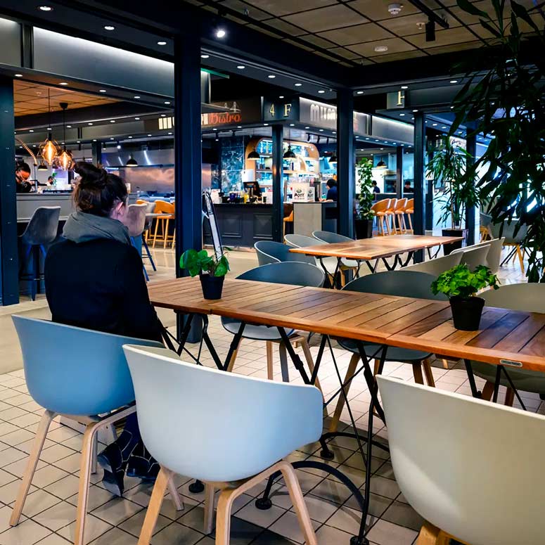 Hyggelige spisepladser i Staderne i City2